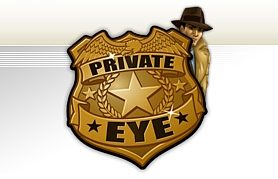 private eye Pokie logo